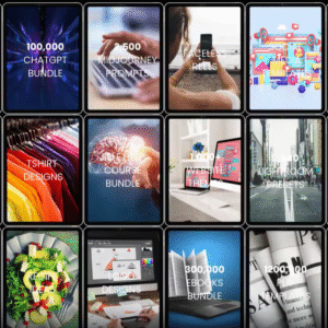 "Ultimate Digital Products Bundle for Passive Income – Includes Millions of Done-For-You Assets with Full Private Label & Master Resell Rights (PLR & MRR)"